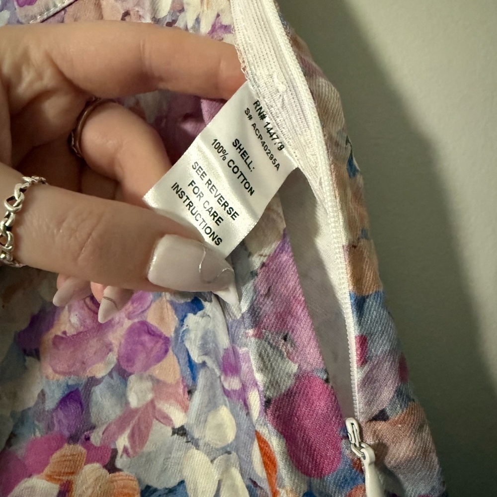 NWT Acoa Floral Pants - Picture 6 of 8